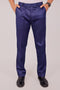 Veshbhoshaa Bluebird Tailored Fit Blue Formal Trouser