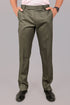 Veshbhoshaa Bluebird Tailored Fit Shadow Grey Trouser