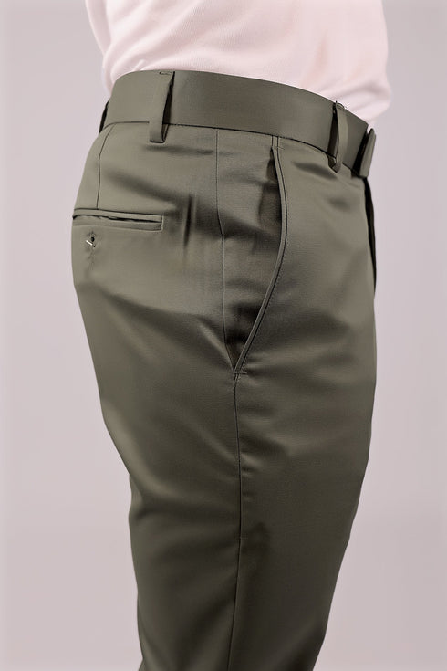 Veshbhoshaa Bluebird Tailored Fit Shadow Grey Trouser