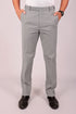 Veshbhoshaa Bluebird Men'S Lava Grey Stretch Band Trousers