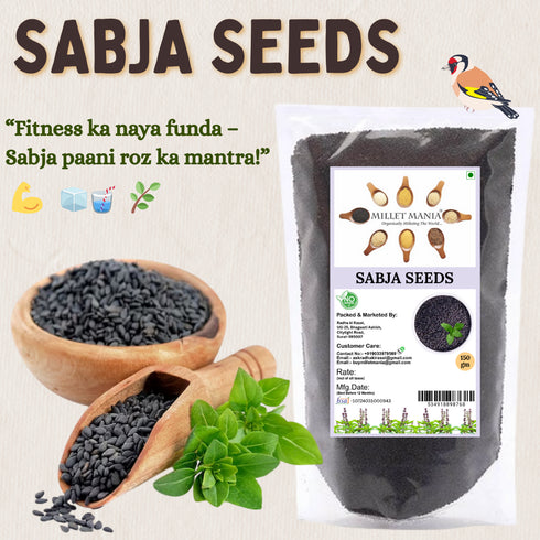 Millet Mania Organic Sabja Seeds