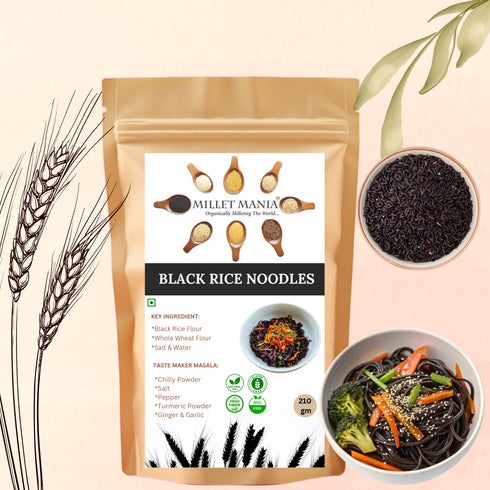 Millet Mania Black Rice Noodles