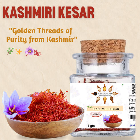 Millet Mania Vedic Kashmiri Kesar Saffron