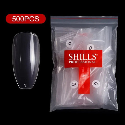 Shills Professional PKT 500pcs Ballet Nail Tips