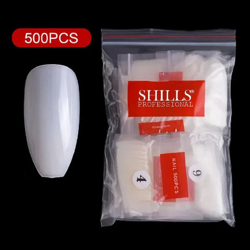 Shills Professional PKT 500pcs Ballet Nail Tips
