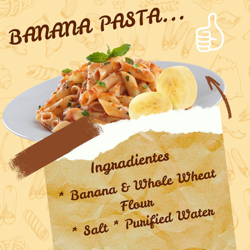 Millet Mania Banana Penne Pasta
