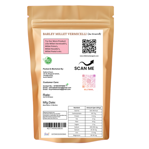 Millet Mania Barley Vermicelli