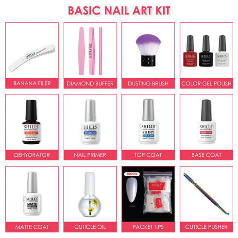 Shills Professional Basic Nail Art Kit