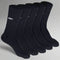 Heelium Bamboo Men Crew Socks (Thin & Light) - 5 Pairs