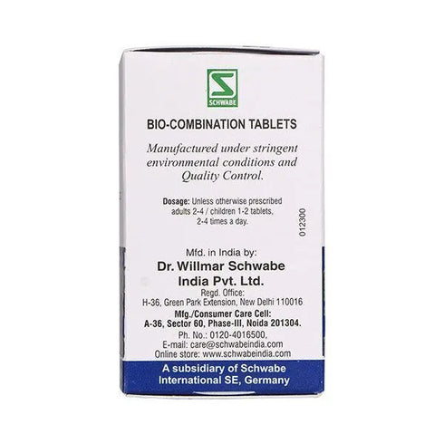 Dr Willmar Schwabe India Bio combination No. 17