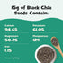 Nourish You Black chia seeds | Superfood | Rich in Omega-3 and Fiber