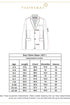 VASTRAMAY Boy's Aqua Ikkat Print Blazer