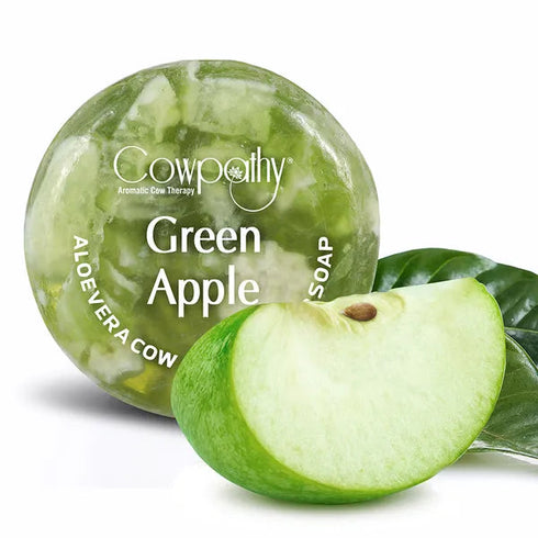 Cowpathy Green Apple Aloe Vera Ark Designer Soap