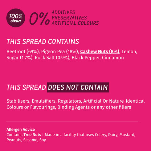 Simplify Foods Cashew & Beetroot Spread