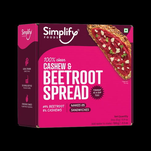 Simplify Foods Cashew & Beetroot Spread