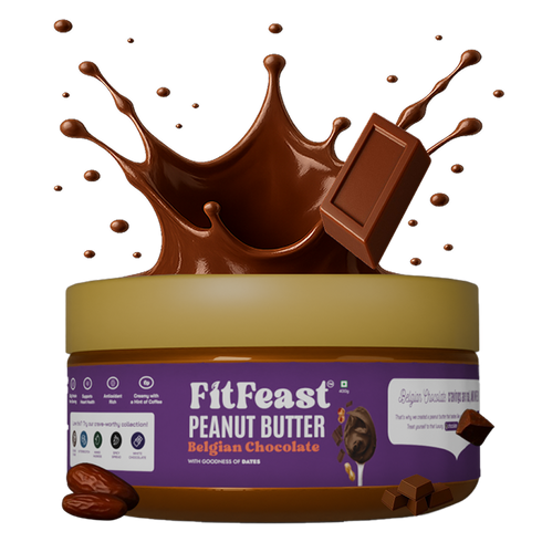 Fitfeast Belgian Chocolate Peanut Butter 150g