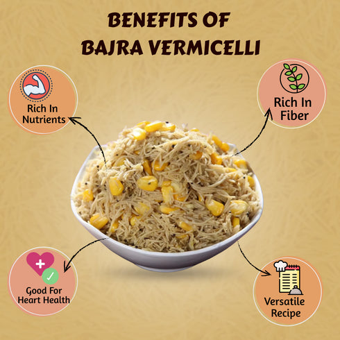 Millet Mania Pearl Bajra Vermicelli