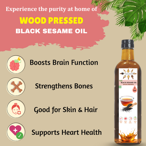 Millet Mania Black Sesame Oil
