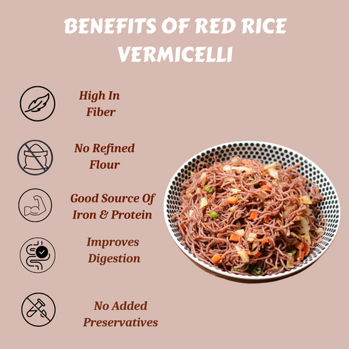 Millet Mania Red Rice Vermicelli