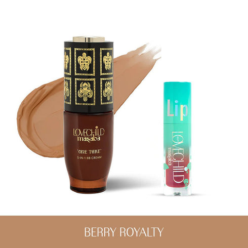 LoveChild Berry Royalty | BB Cream and Lip Oil