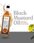 Bharat Vedica Organic Wood Pressed Black Mustard Oil Organic Wood Pressed kale Sarso ka tel