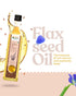 Bharat Vedica Organic Wood Pressed Flaxseed Oil Organic Wood Pressed Alsi ka tel