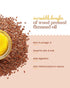 Bharat Vedica Organic Wood Pressed Flaxseed Oil Organic Wood Pressed Alsi ka tel