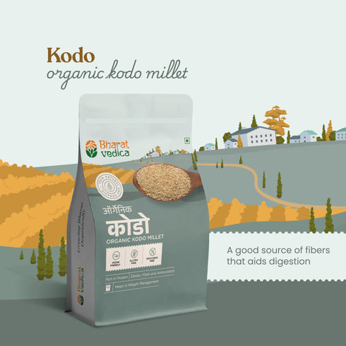Bharat Vedica Organic Kodo Millet Organic Kodo millet