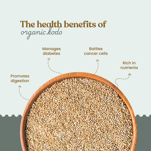 Bharat Vedica Organic Kodo Millet Organic Kodo millet