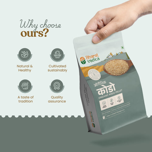 Bharat Vedica Organic Kodo Millet Organic Kodo millet