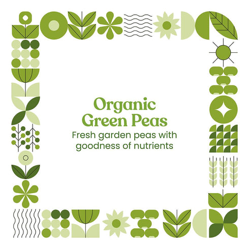 Bharat Vedica Organic Green Peas Organic Hari Matar