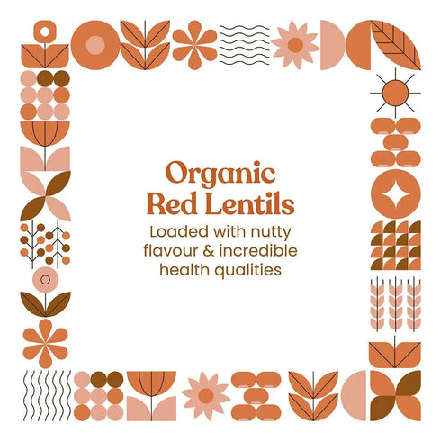 Bharat Vedica Organic Red Lentils Organic Masoor Dal