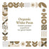 Bharat Vedica Organic White Peas Organic Safed Matar