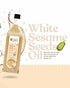 Bharat Vedica Organic Wood Pressed White Sesame Oil Organic Wood Pressed Safed Til ka Tel