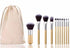 Bamboo India Bamboo Makeup Brush Set With Pouch