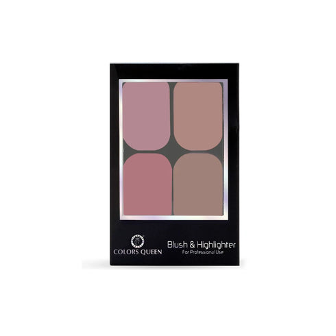 Colors Queen Blusher and Highlighter Palette | 43 Gram