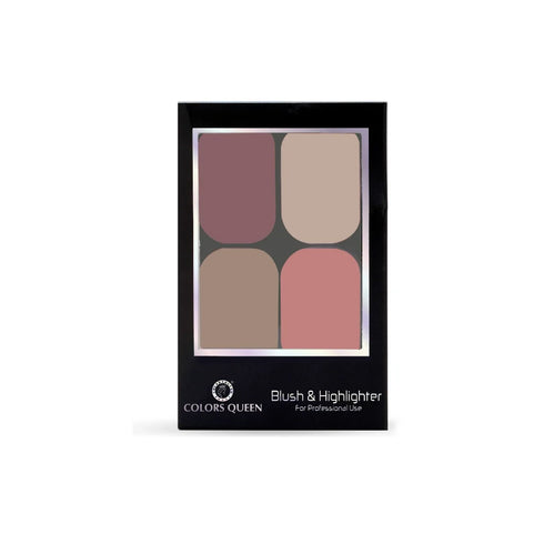 Colors Queen Blusher and Highlighter Palette | 43 Gram