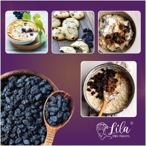 Lila Dry Fruits Black Raisin