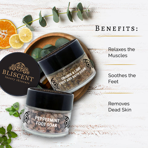 BLISCENT Peppermint Foot Soak