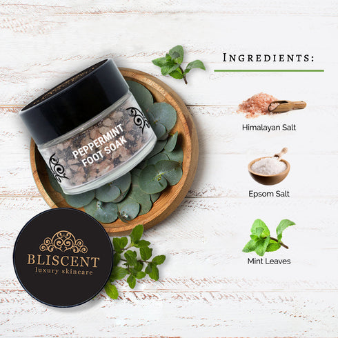 BLISCENT Peppermint Foot Soak