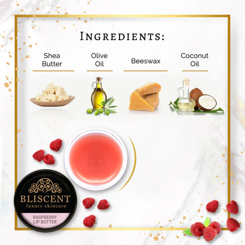 Bliscent Raspberrry Lip Butter