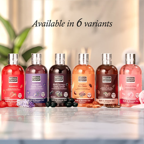 Bryan & Candy Black Currant & French Vanilla Bath and Shower Gel