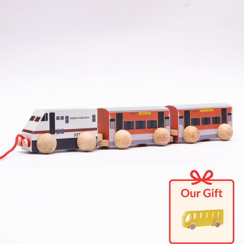 Ariro Toys Wooden Train 800g