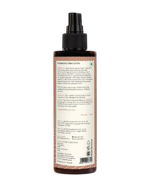 AreoVeda Hydrating Spray Lotion