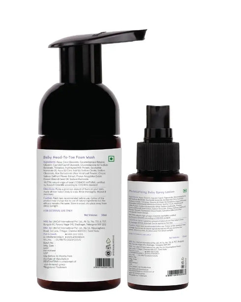AreoVeda Baby Wash and Lotion Combo