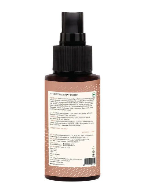 AreoVeda Hydrating Spray Lotion