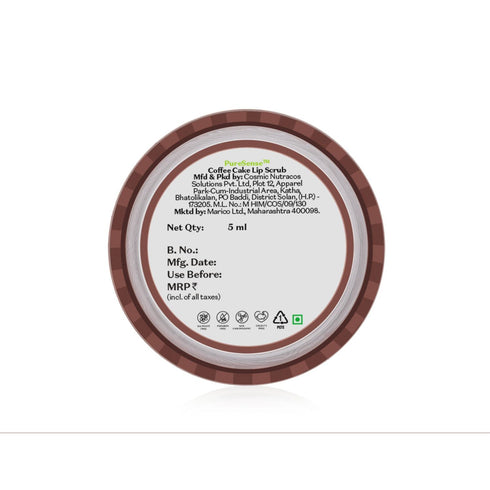 PureSense Coffee Cake Lip Scrub