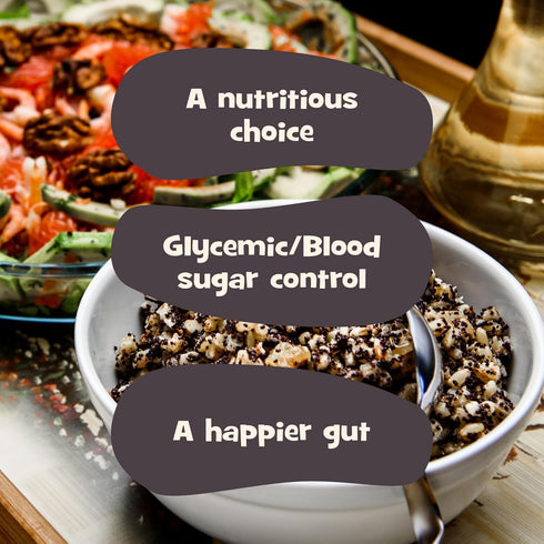 Nourish You Black quinoa | Superfood | Wholegrain 500gm
