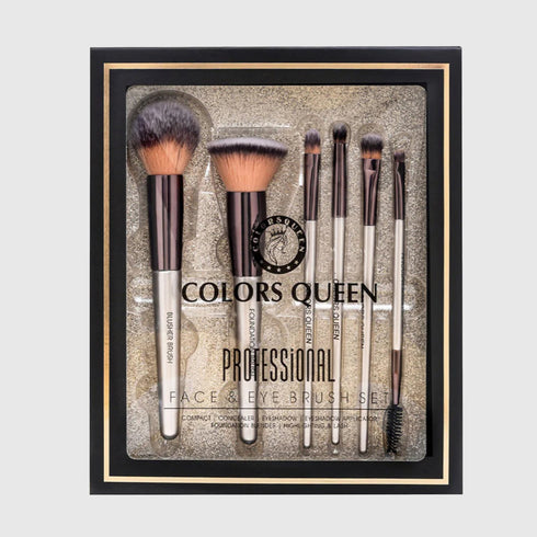 Colors Queen Professional Face & Eye Brush Set