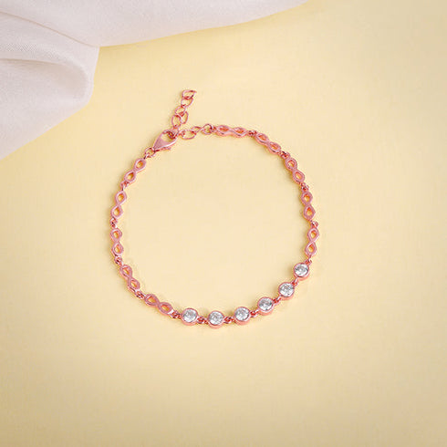 Giva Rose Gold Classic Bracelet